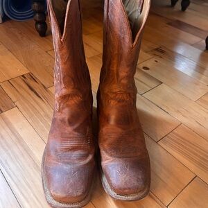 Tecovas Tan Leather Western Boots